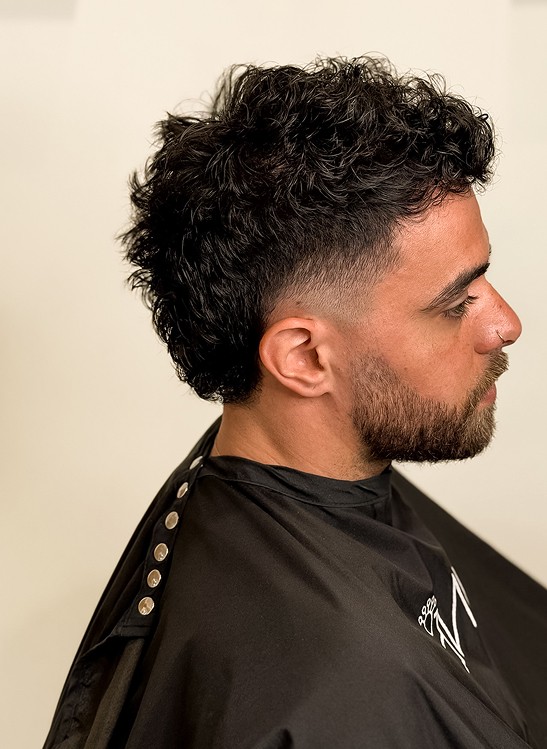 Coupe homme dégradée